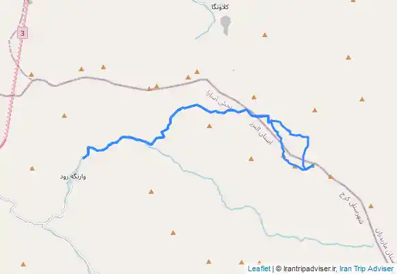 ترک جی پی اس صعود قله های کمانکوه ، سرماهو و یخچال