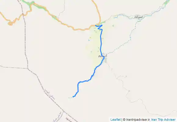 ترک جی پی اس آبشار آبگرم کلات