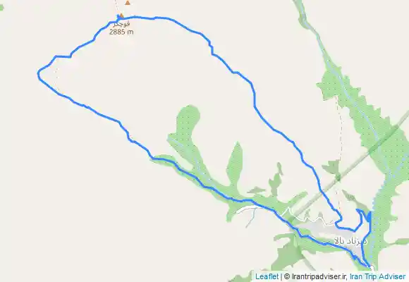 ترک جی پی اس قله قوچگر یا قجغر