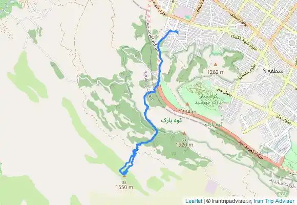 ترک جی پی اس قله ماندگار (مریم)