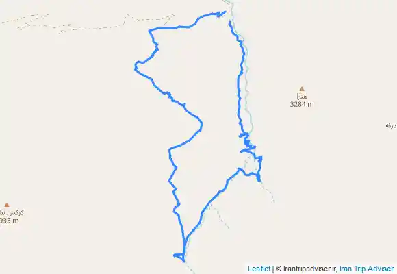 ترک جی پی اس رسم تنگه و برگشت از پیچ بالا