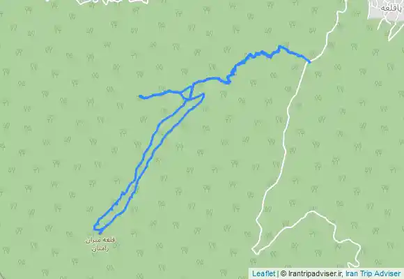 ترک جی پی اس قله قلعه ماران from Pā Qal‘eh