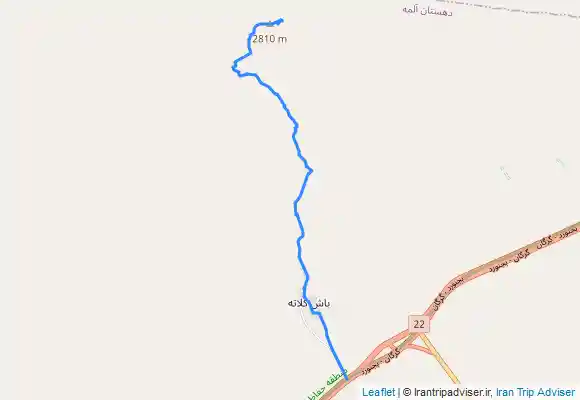 ترک جی پی اس قله قرخود خراسان شمالی