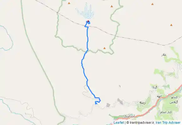 ترک جی پی اس مسجد صاحب الزمان - بارگاه سوم - آبشار یخی - Damavand peak