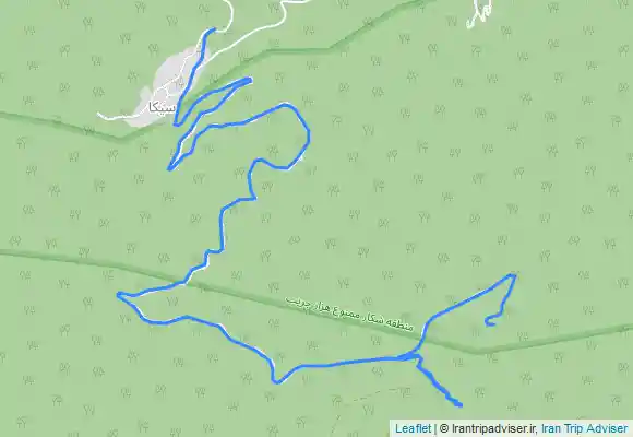 ترک جی پی اس آبشار صفا ببر دره امام زاده یحیی