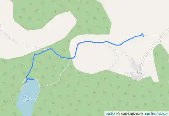 ترک جی پی اس دریاچه الندان