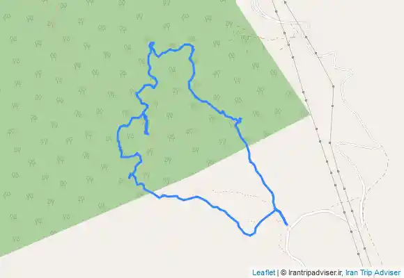 ترک جی پی اس جنگل ابر دره سرمه به ابشار رضاخانی به چاله زیبا