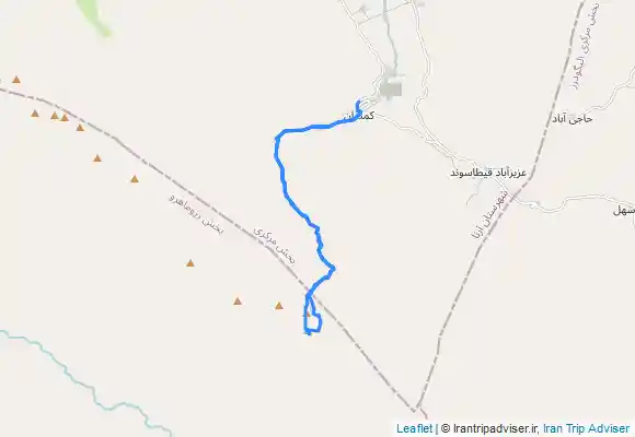 ترک جی پی اس رفت و برگشت قله کول جنو از روستای کمندان