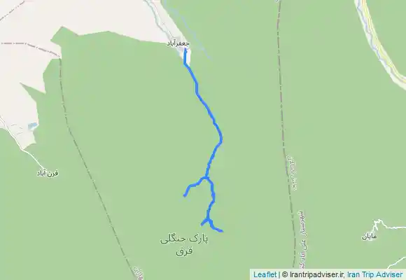 ترک جی پی اس مجموعه آبشارهای جعفر آباد عرب بچه وسرچشمه