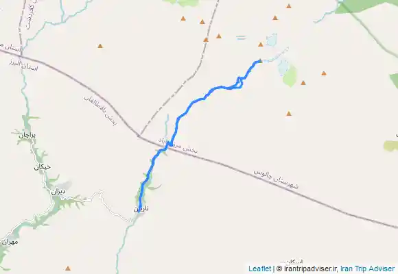 ترک جی پی اس قله زرین کوه