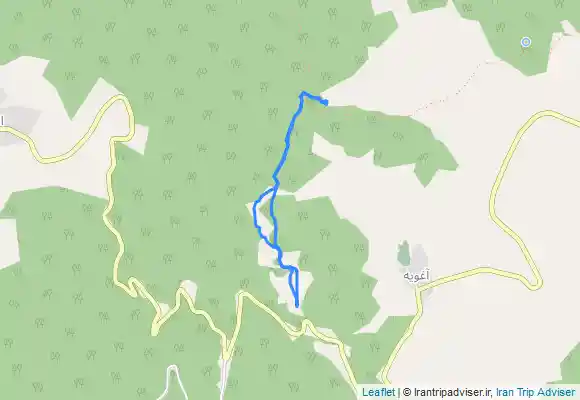 ترک جی پی اس آبشار آغویه