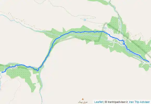 ترک جی پی اس ابشار شکراب