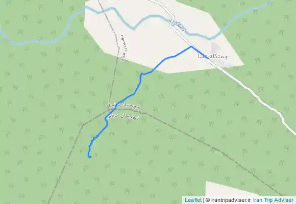 ترک جی پی اس آبشار کبوتر لانه