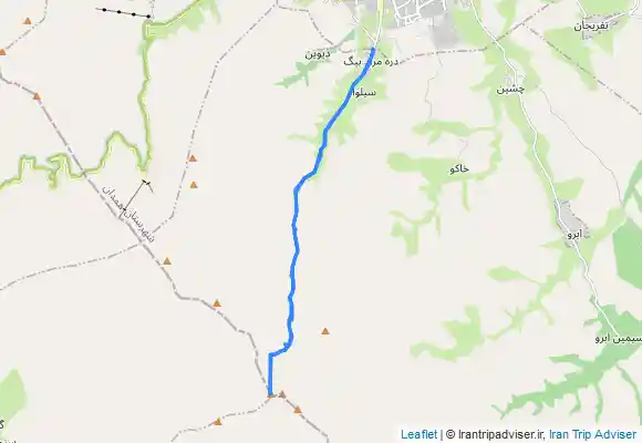 ترک جی پی اس قله یخچال همدان - Yakhchal Hamedan