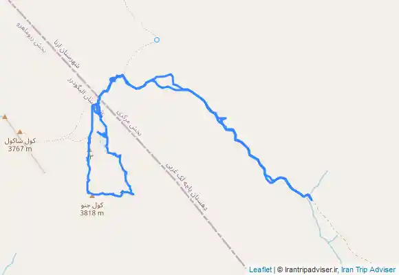 ترک جی پی اس قله کول جنو