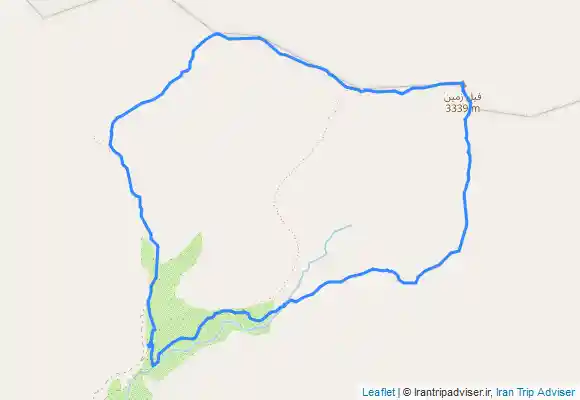 ترک جی پی اس قله فیل زمین از لواسان بزرگ