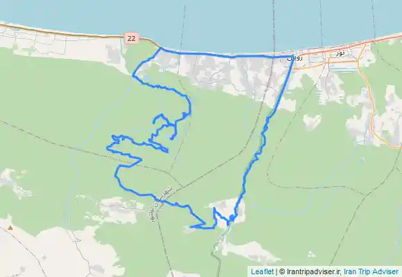 ترک جی پی اس مسیر دوچرخه سواری کدیر و دریاچه ارواح و ابشار کیامید و دریاچه اویدار