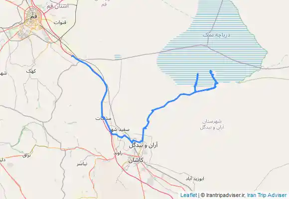 ترک جی پی اس مرنجاب . جزیره. دریاچه نمک . مارال