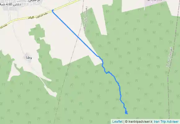 ترک جی پی اس آبشار لوارد