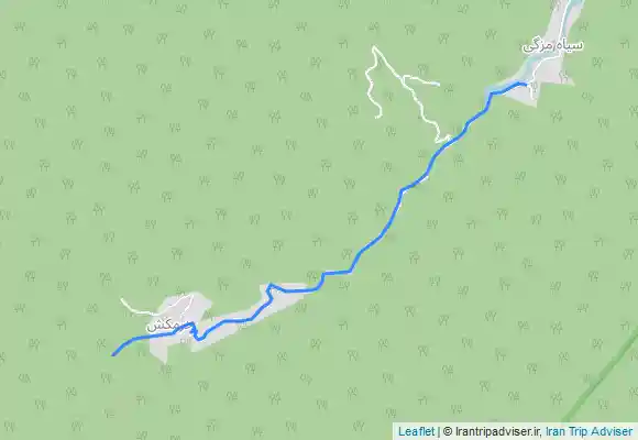 ترک جی پی اس آبشار دودوزن - سیامزگی