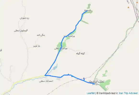 ترک جی پی اس دهانه زندان سلیمان