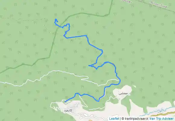 ترک جی پی اس ابشار دوقلو کارمزد سوادکوه