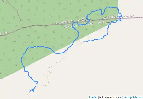 ترک جی پی اس جنگل قطری مرده شور به لتاگز بالا