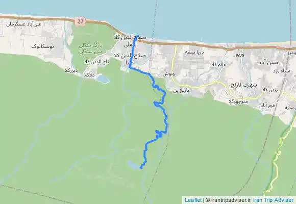 ترک جی پی اس دریاچه ارواح. از صلاح الدین کلا