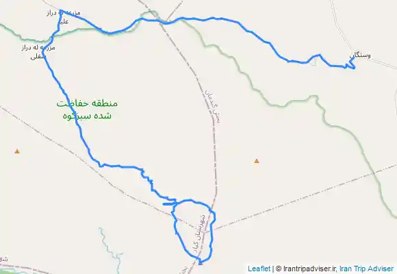 ترک جی پی اس قله هزار دره