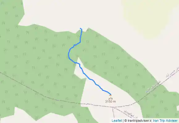 ترک جی پی اس قله واپر مسیر برگشت