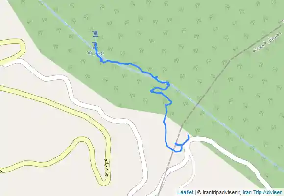 ترک جی پی اس مسیر آبشار بورجی کلا