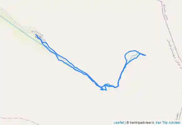 ترک جی پی اس پیمایش مسیر سرچشمه رودخانه اترک واقع در روستای یدک قوچان