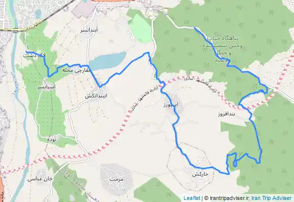 ترک جی پی اس دوچرخه خاکش کاج محل، کبلاقا