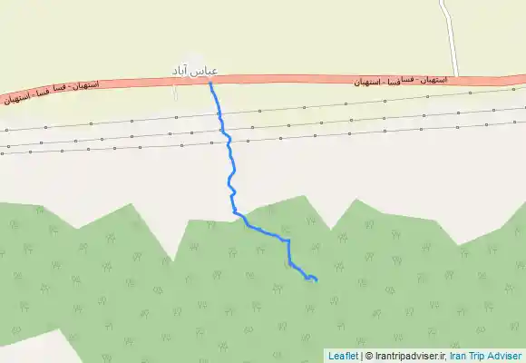 ترک جی پی اس مسیر غار گبری