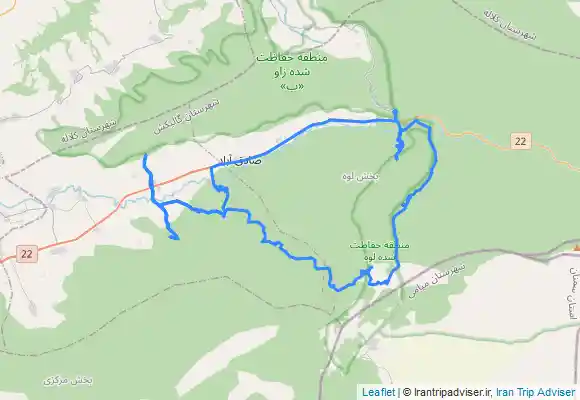 ترک جی پی اس کندسکوه دشت شاد لوه کرنگ کفتر