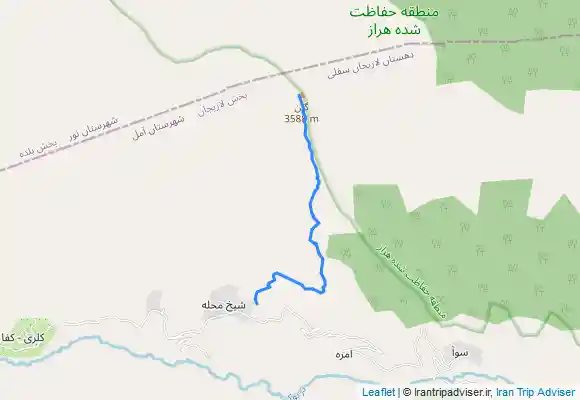 ترک جی پی اس قله گلن