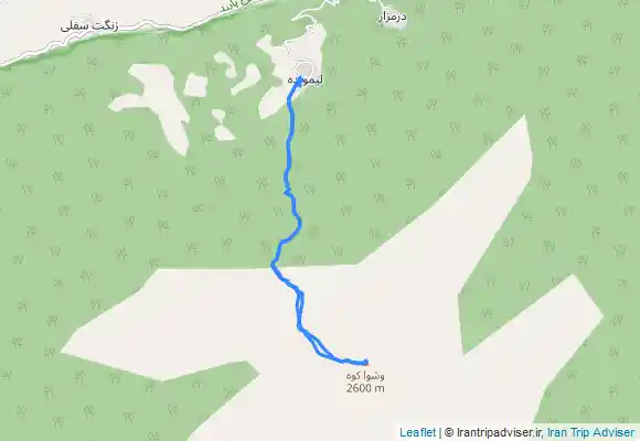 ترک جی پی اس قله وشوا کوه (گت کوه ) ۲۵۸۰ متر روستای لیمونده نکا