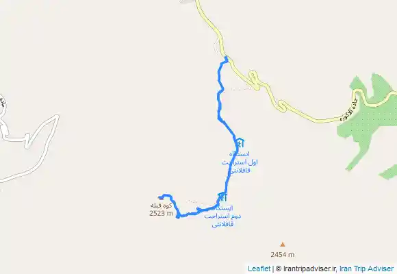 ترک جی پی اس قبله داغی ( قافلانتی داغی )