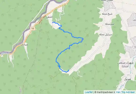 ترک جی پی اس کشفی خانه های اسیاب