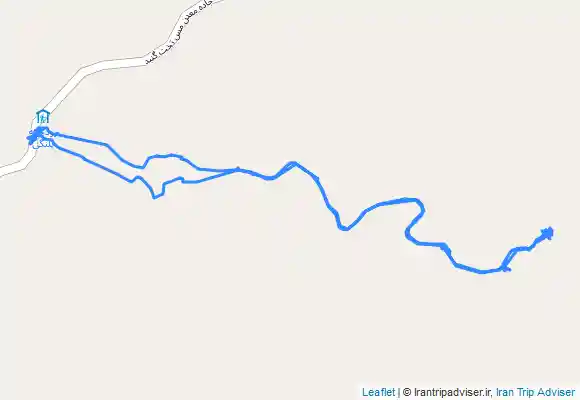 ترک جی پی اس پیمایش رودخانه پلنگی تا نقار خونه