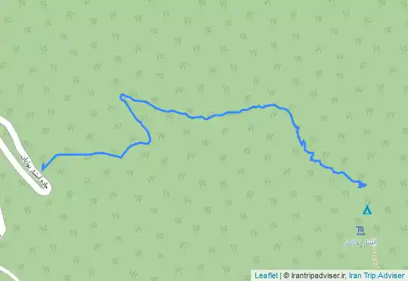 ترک جی پی اس ابتدای دره نوژیان