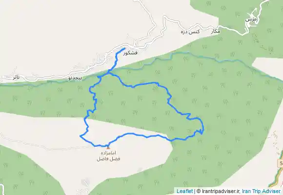 ترک جی پی اس صعود به قله جنگلى فضل فاضل (ارتفاع ٢٨٠٠ متر) از روستاى فشكور - جاده چالوس