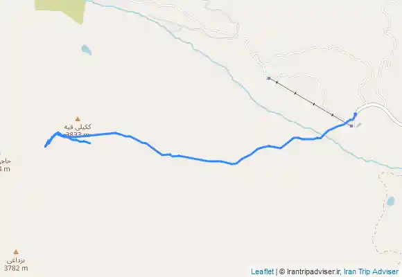 ترک جی پی اس قله هازال از الوارس