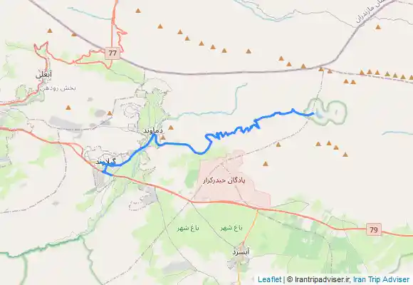 ترک جی پی اس مسیر تار