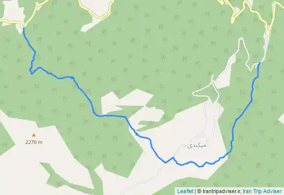 ترک جی پی اس پیمایش اسکولو به مکیدی-oskolo to makidi