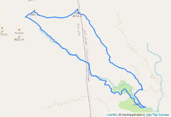 ترک جی پی اس قلل كهار و ميان كهار و برگشت از دره ليلستان