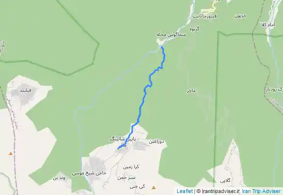 ترک جی پی اس گاوزن محله شالينگچال