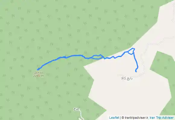 ترک جی پی اس قله سرخیل