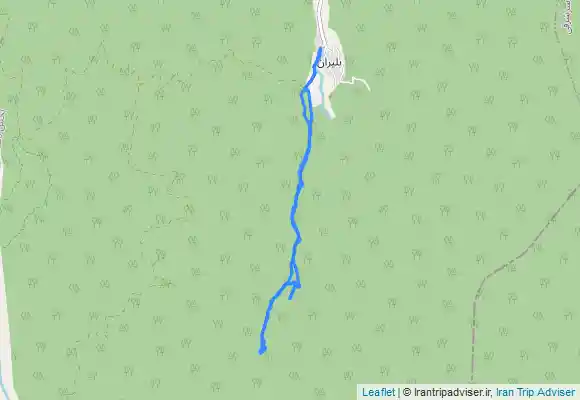 ترک جی پی اس چشمه لاله زار بلیران from Baleyrān