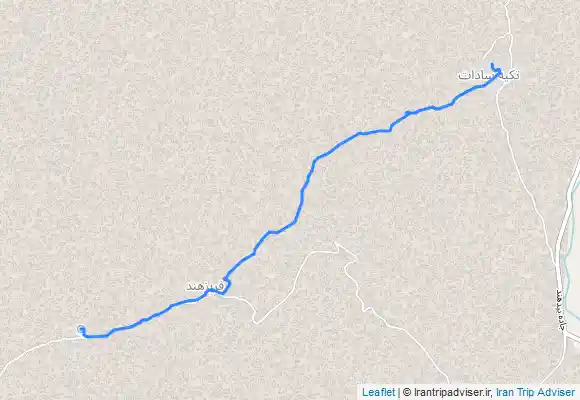 ترک جی پی اس پیمایش روستای تکیه به فریز هند